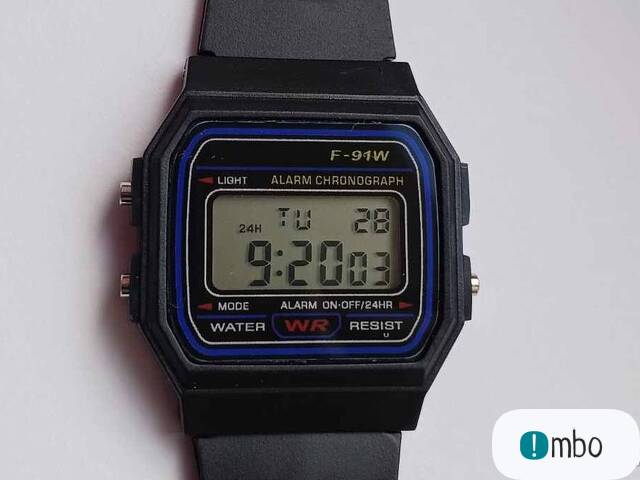 Zegarek męski elektroniczny F-91W , nowy , podobny do casio - 1